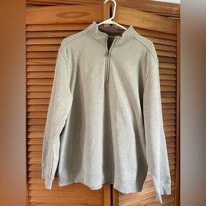 Men’s Van Heusen Quarter Zip Pullover Sweatshirt